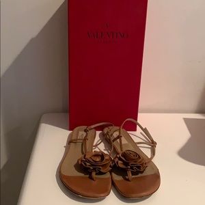 Valentino Luggage Colored Sandals